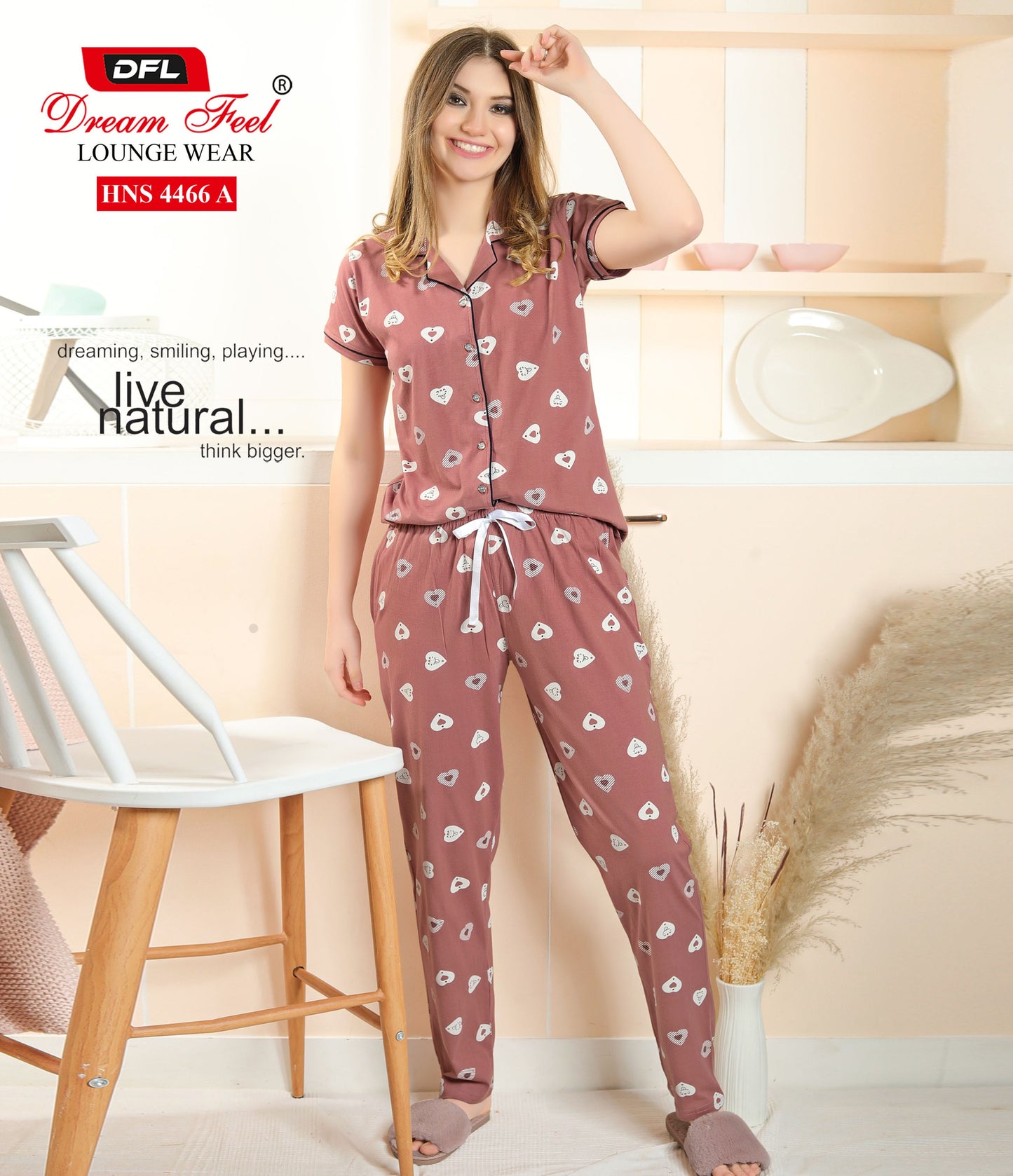 NIGHT SUIT || DFL Dream Feel 4466 - A