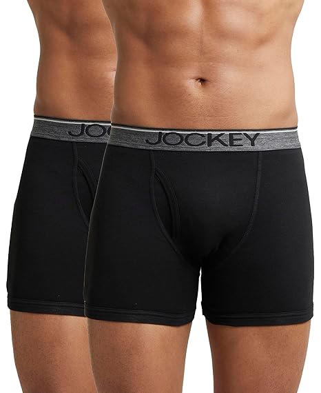 Tencel Micro Modal Elastane Stretch Solid Boxer Brief with Natural Stay Fresh Properties - B