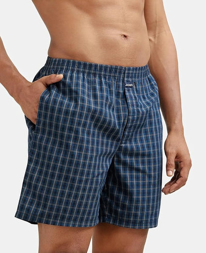 Jockey Cotton Men's Shorts - A