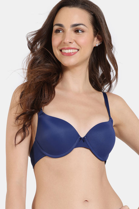 ZI1132 Zivame Push-Up Wired Medium Coverage T-Shirt Bra