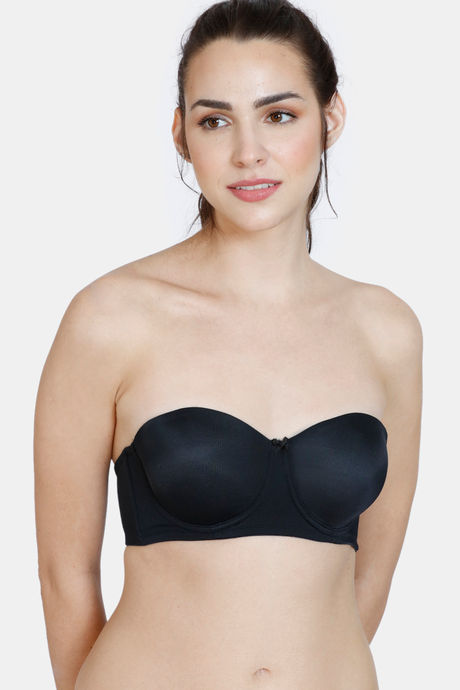 ZI1133 zivame Beautiful Basics Padded Wired 3/4Th Coverage Strapless Bra